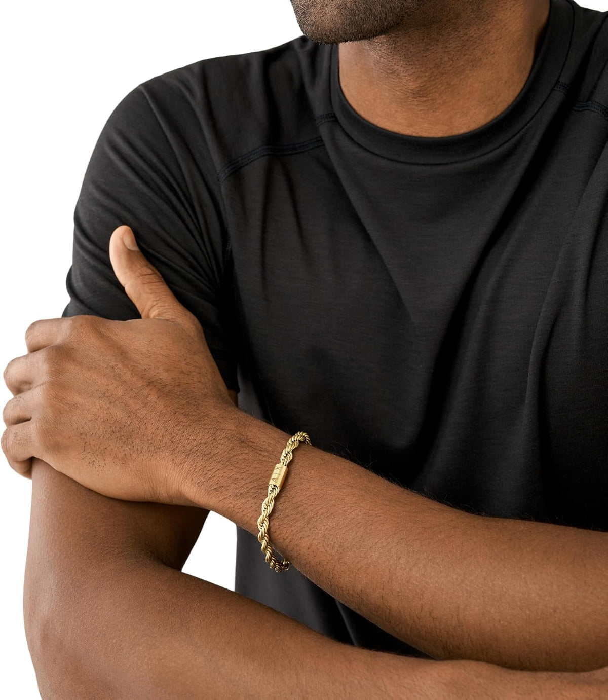 A|X  Stainless Steel Chain Bracelet for Men
