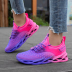 Couples Flyknit Plus-Size Casual Running Shoes
