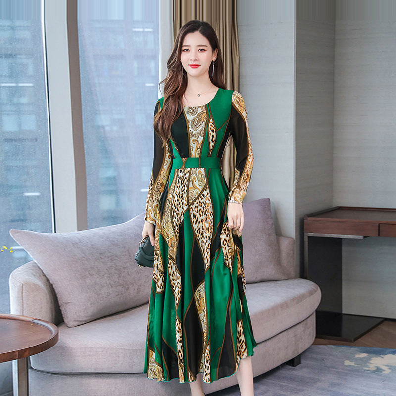 Above The Knee Flattering Printed Maxi Dress