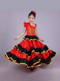 Bullfighting Dance Swing Children Show Performance Costume
