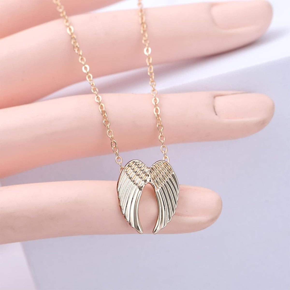 Angel Wings Necklace for Women Guardian Angel Wing Pendant Dainty Minimalist Jewelry Birthday Gifts