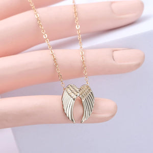 Angel Wings Necklace for Women Guardian Angel Wing Pendant Dainty Minimalist Jewelry Birthday Gifts