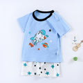 Boys And Girls Summer T-shirt Half Sleeve Suit Shorts Thin