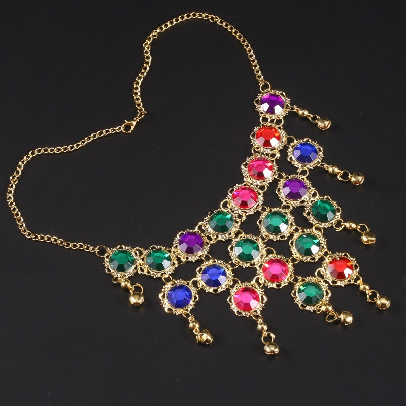 Indian Dance Performance Accessories Necklace