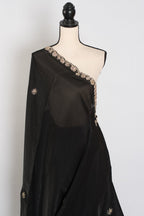 Gauri | Black Designer Partywear Saree with Intricate Embroidery