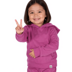 Hooded Jogger Set Raspberry Rose