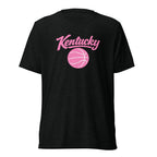 Kentucky Script Basketball T-Shirt | Pink Design | Elite Tri-Blend