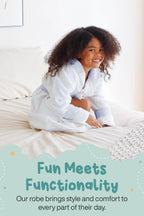 Kids Plush Robe – Ultra Soft, Safe & Cozy for Toddlers & Kids