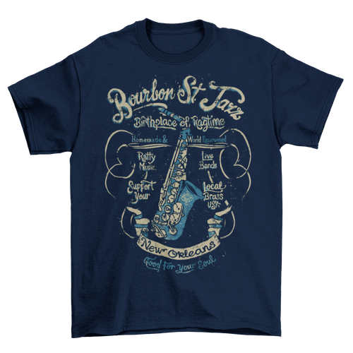 Bourbon St Jazz T-Shirt