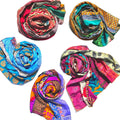 The Original Medley Scarf. ♻️ Made from Sari Magic